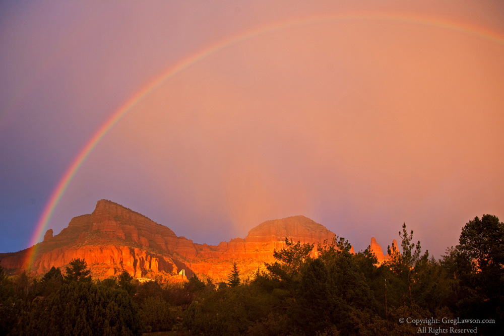 Chapel In The Bow, Sedona, Greg Lawson Images