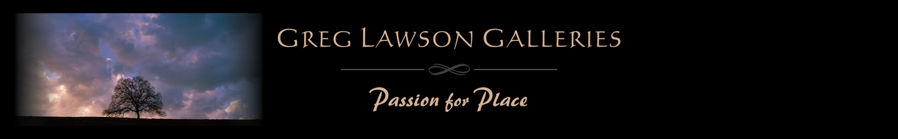 Greg Lawson Art Galleries, Sedona, Arizona Logo