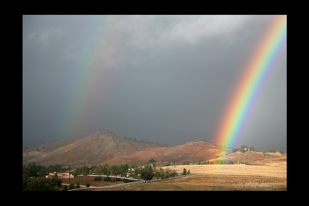 Rainbows end, Greg Lawson Photography Art Gallery