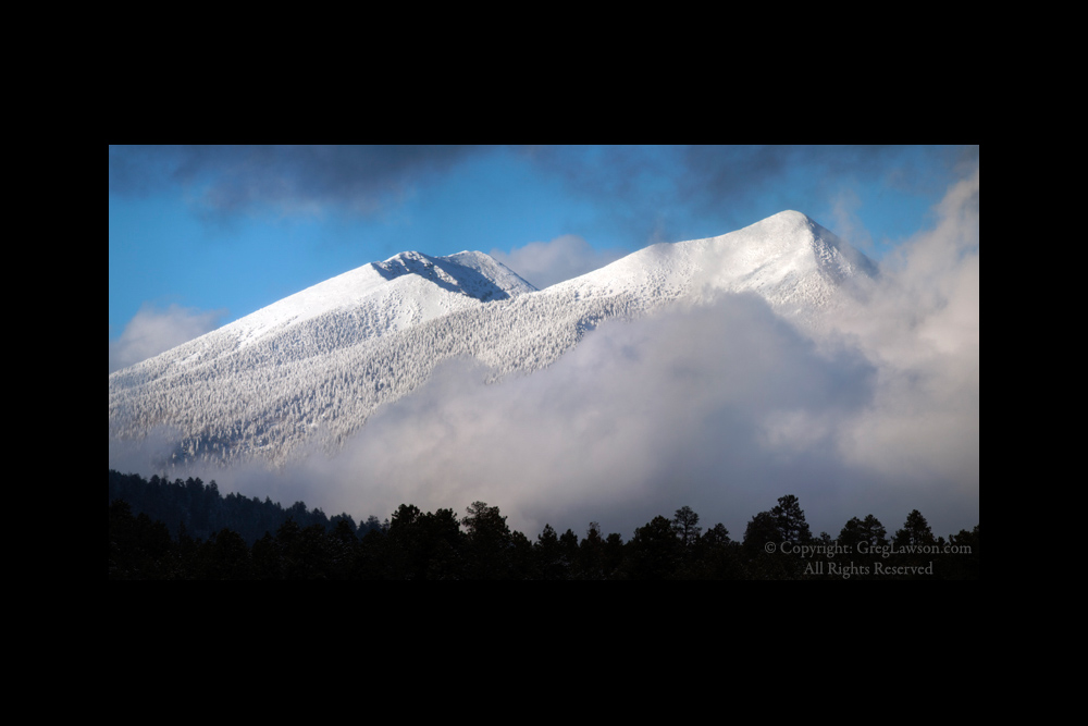 San Francisco Peaks, Flagstaff, Arizona, Greg Lawson Photography Galleries