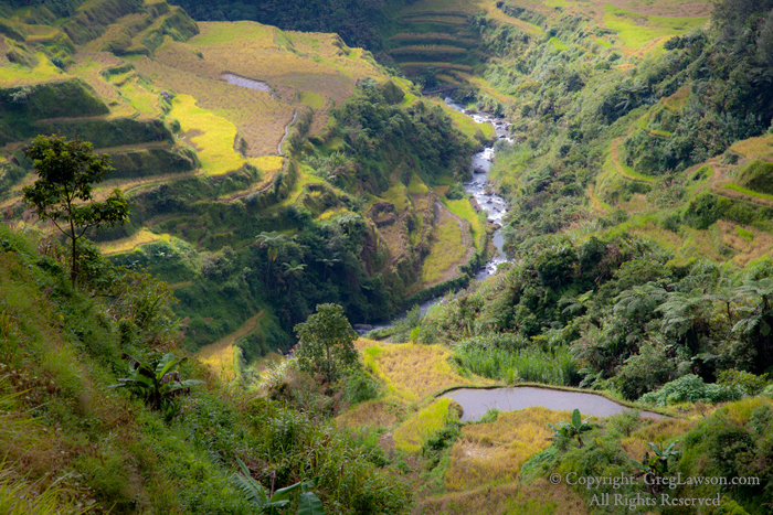 Ancient agricultural terraces, Philippines