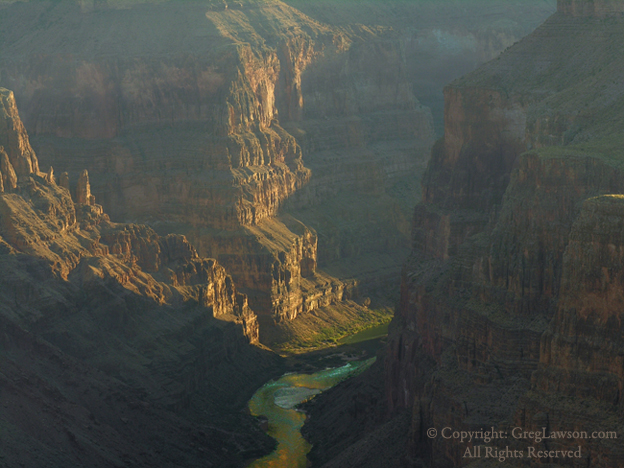 Grand Canyon, Copyright Greg Lawson 