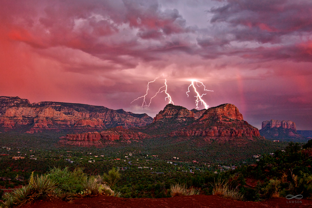 Weather Watch at Greg Lawson's Sedona Photo Art Gallery Greg Lawson